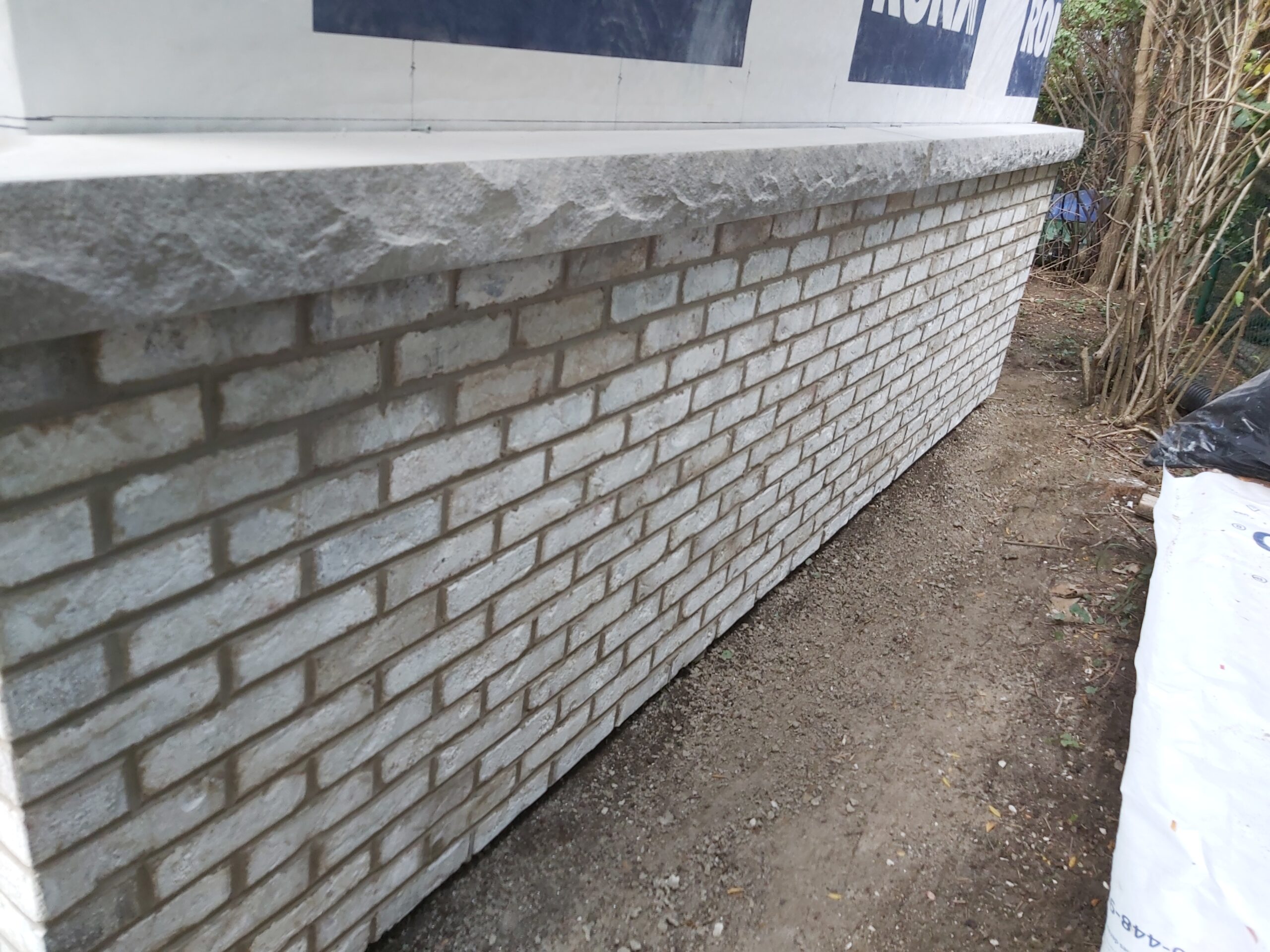 Consider Parging Your Foundation?